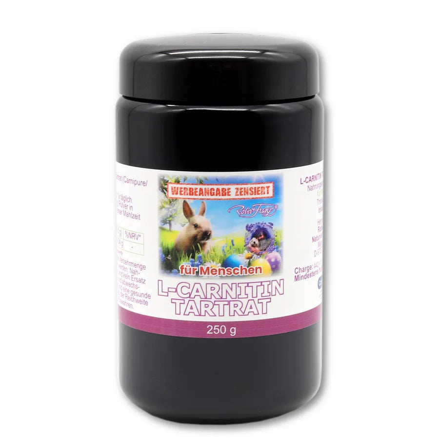 L-Carnitin Tartrat - Pulver 250g