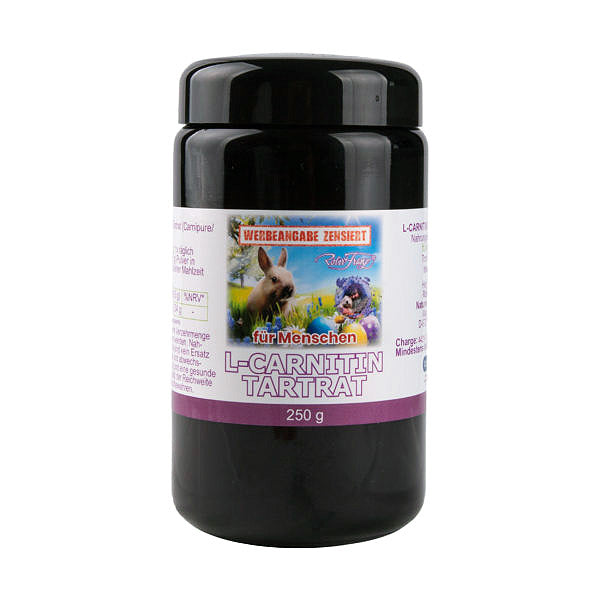 L-Carnitin Tartrat - Pulver 250g