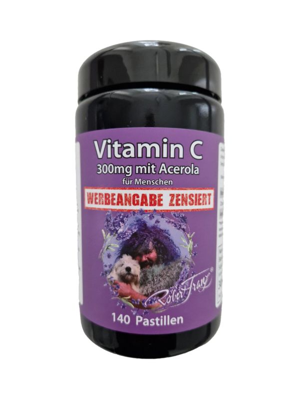 Vitamin C 300mg - 140 Lutsch-Pastillen