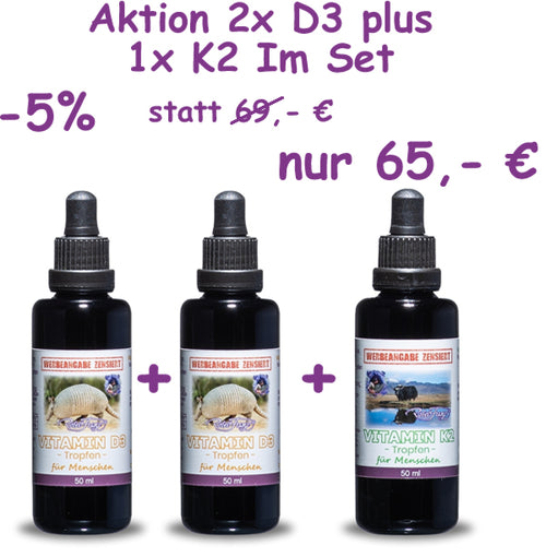 Aktion 2 x D3 & K2