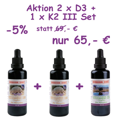 Aktion 2 x D3 & K2