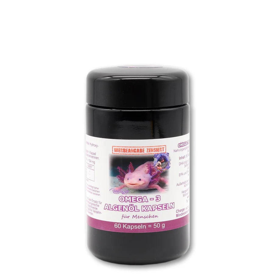 Omega-3 - Algenöl - Kapseln